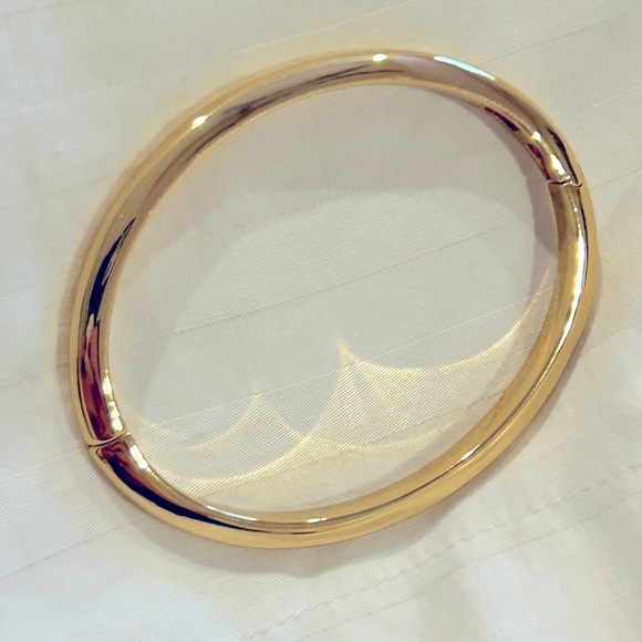 Baublebar Gold Hinged Magnetic Bangle Bracelet New NWT - Picture 1 of 4